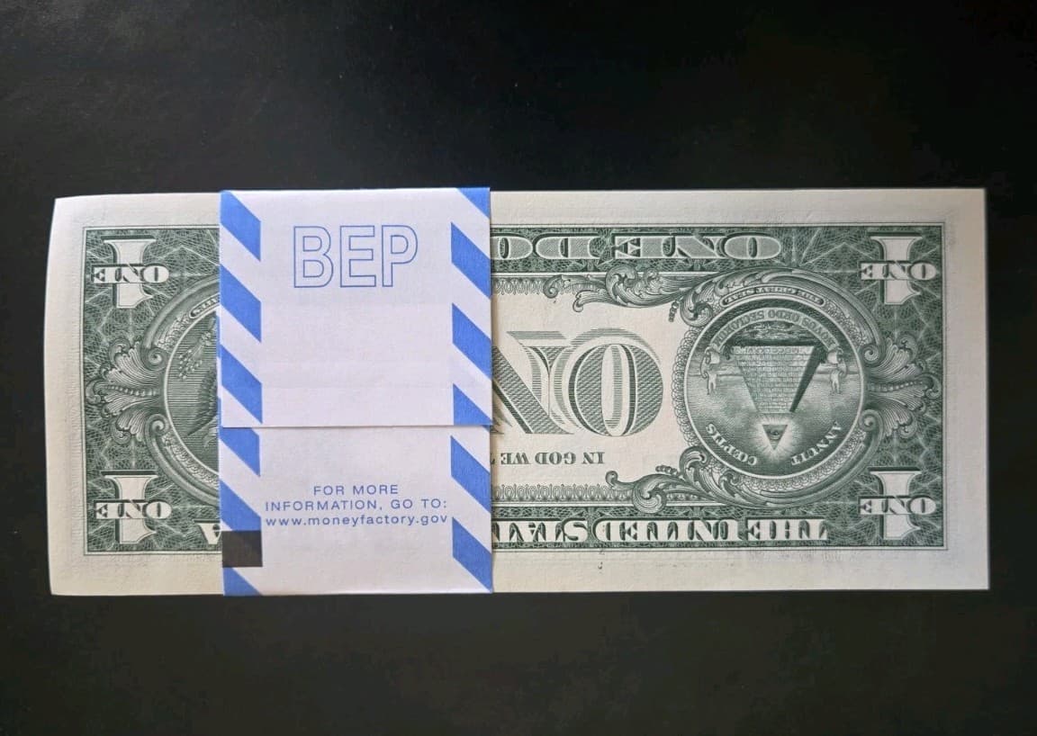 Binary Star Pack 100 Consecutive 2017 $1 San Francisco view 2