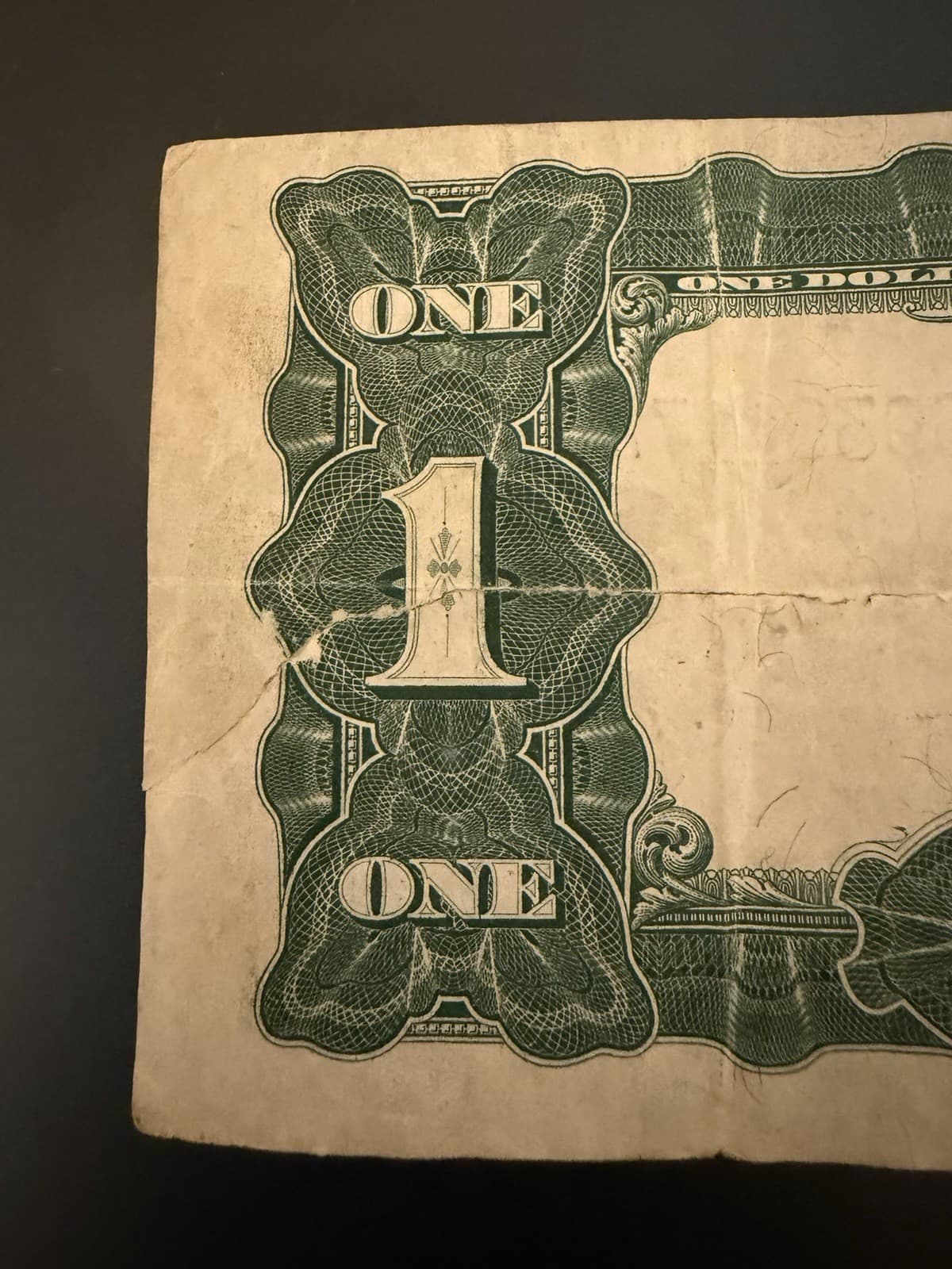 1899 $1 BLACK EAGLE LARGE Size Silver Certificate view 6