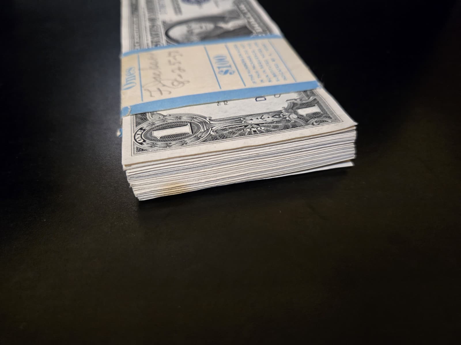 1935-D Pack of  100 Sequential $1 Silver Certificates  No Motto  view 6