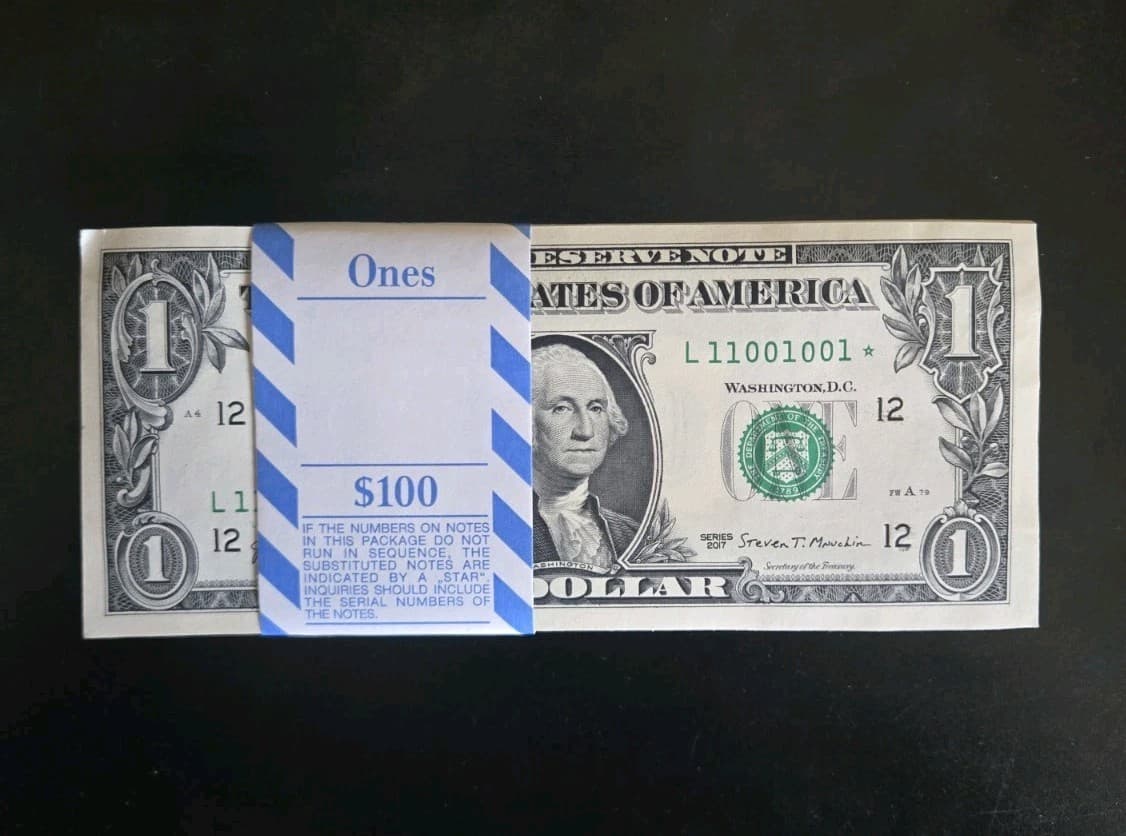 Binary Star Pack 100 Consecutive 2017 $1 San Francisco