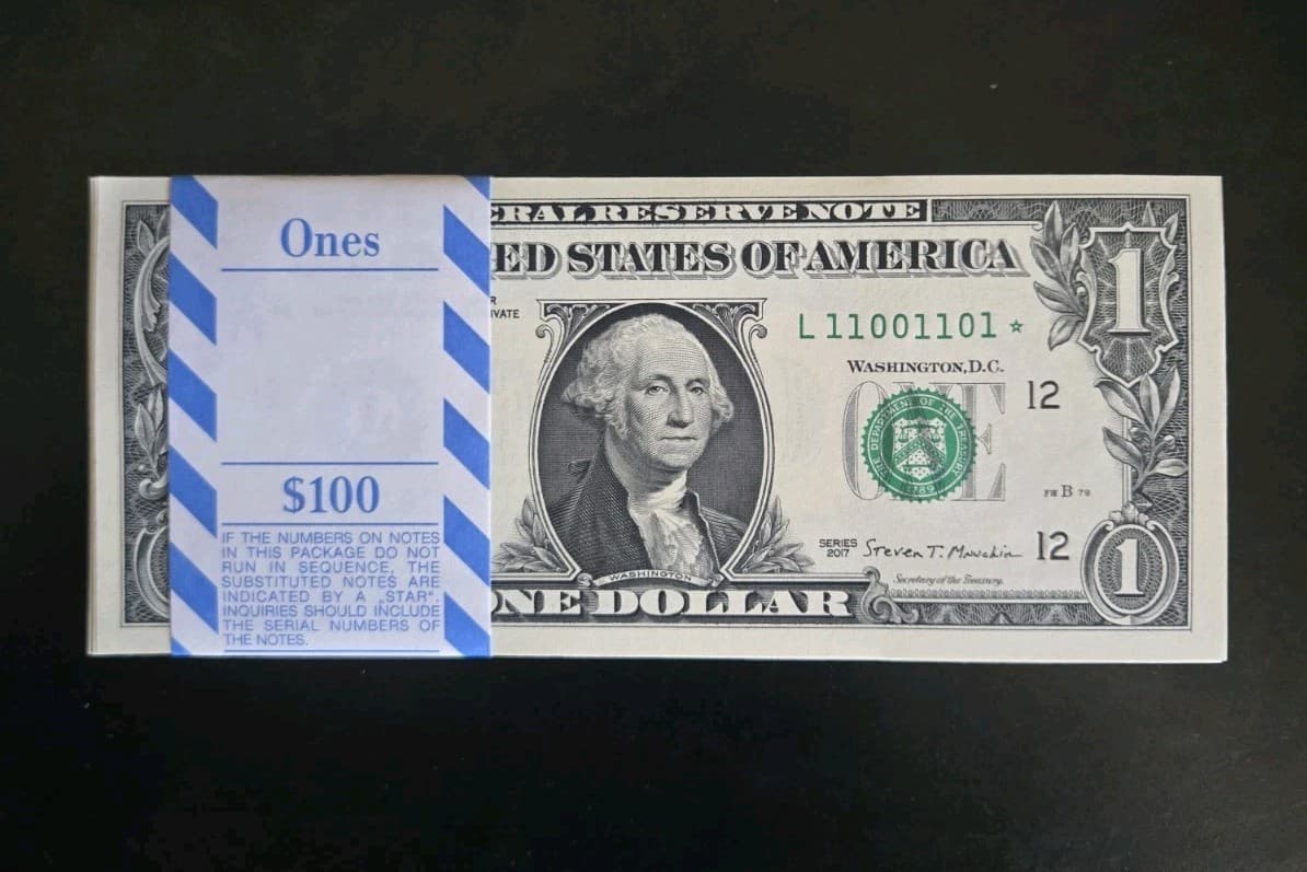 Binary Star Pack 100 Consecutive 2017 $1 San Francisco
