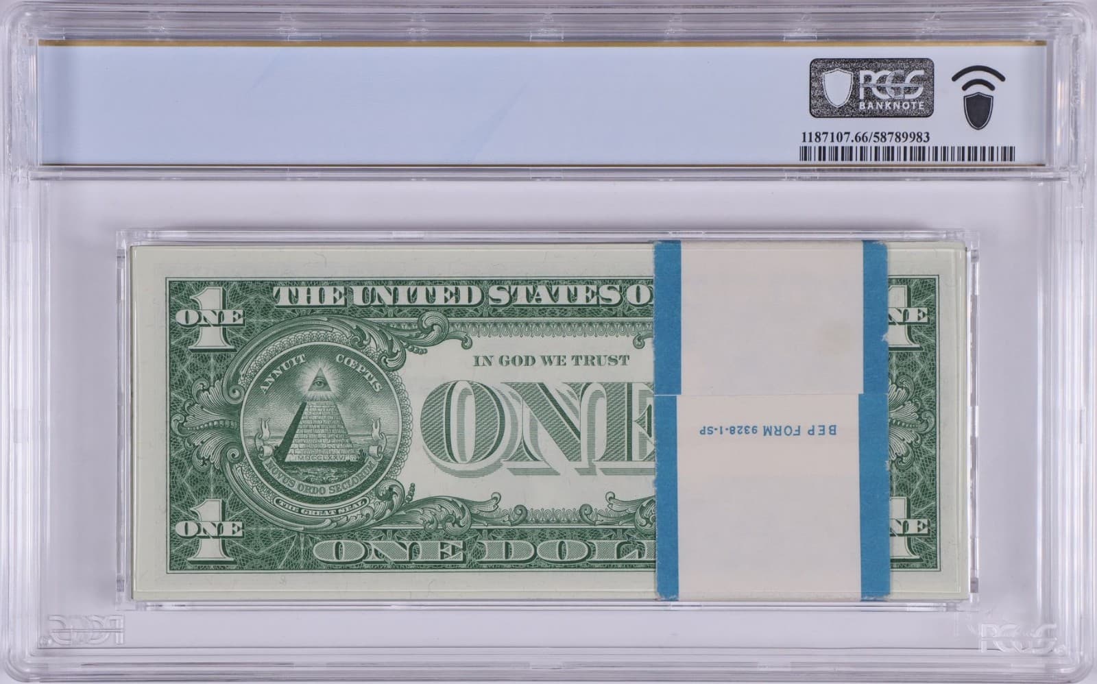 GEM 💎 Pack 17 Stars ⭐ 1957 $1 Silver Certficates 100 consecutive BEP GEM 66 PPQ view 2
