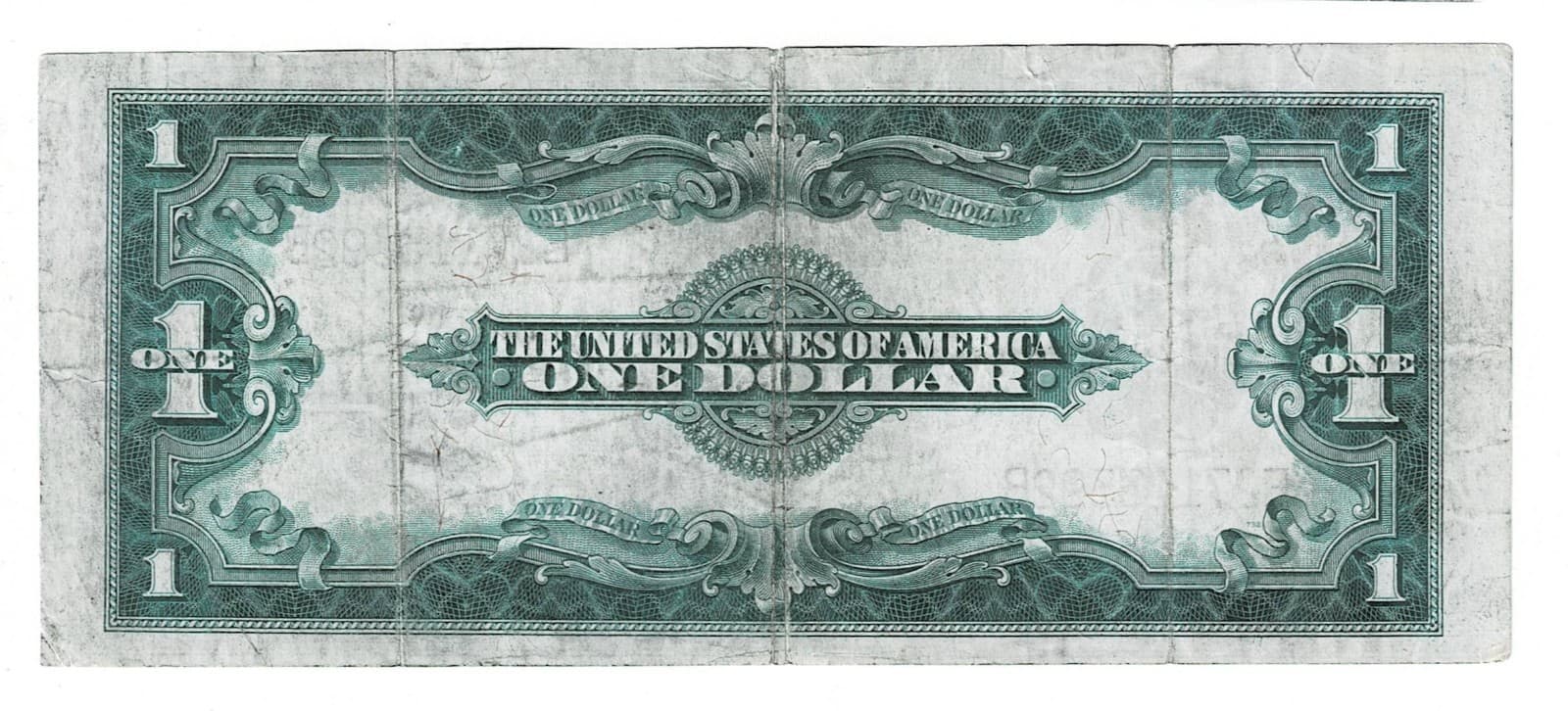 1923 $1 Large Size Silver Certificate Banknote Horse Blanket view 2