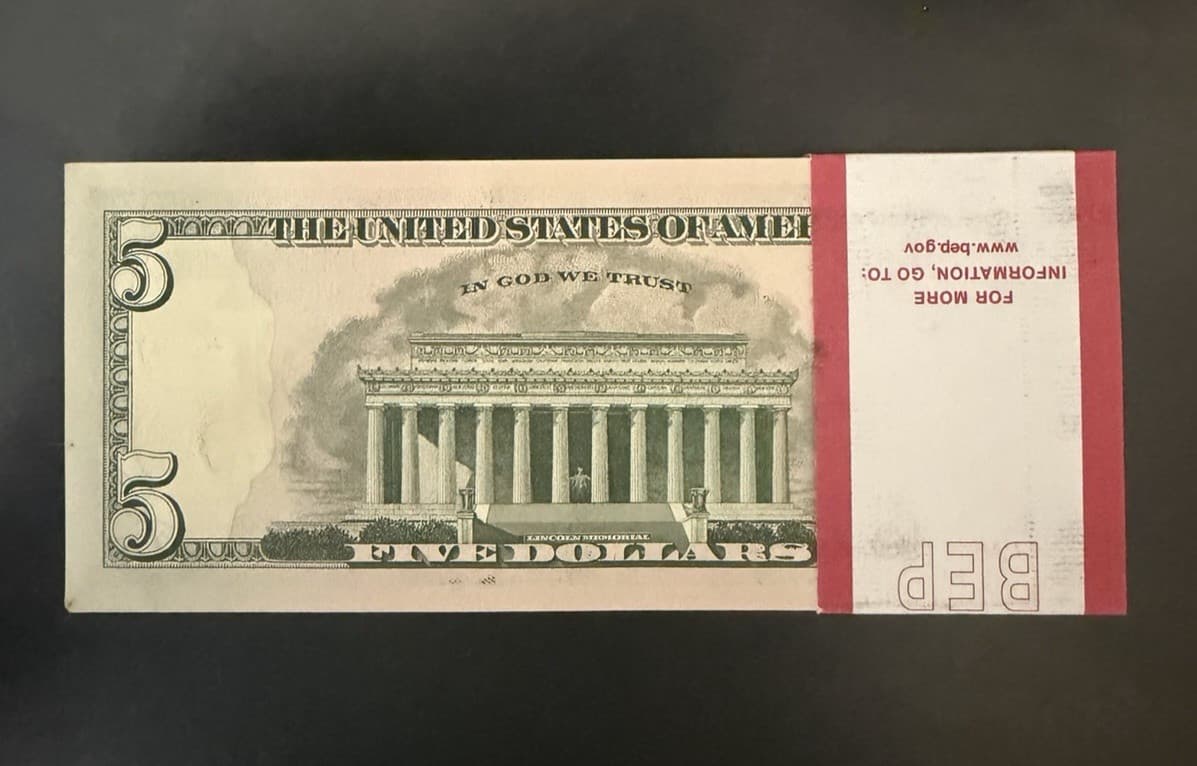 Full Star Pack 2021 $5 Federal Reserve Star Notes Minneapolis Fr.1999-I* view 2