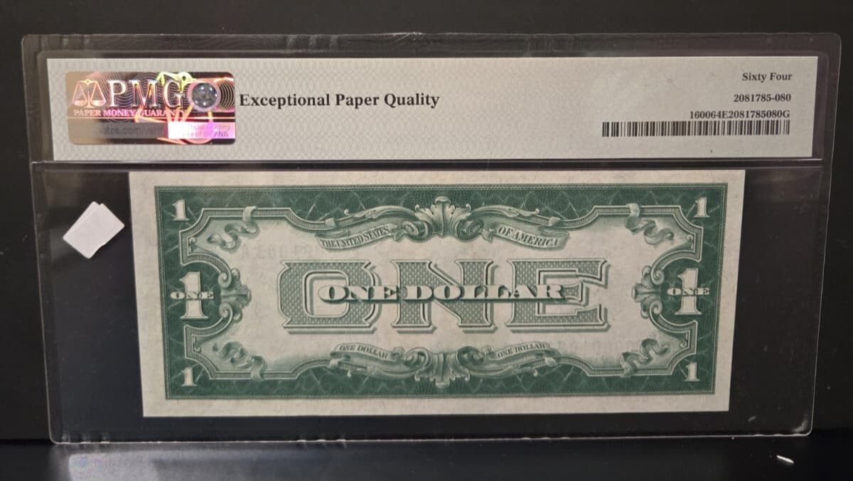 Serial 1001 - 1928 Blue Seal Silver Certificate Fancy Serial UNC view 6