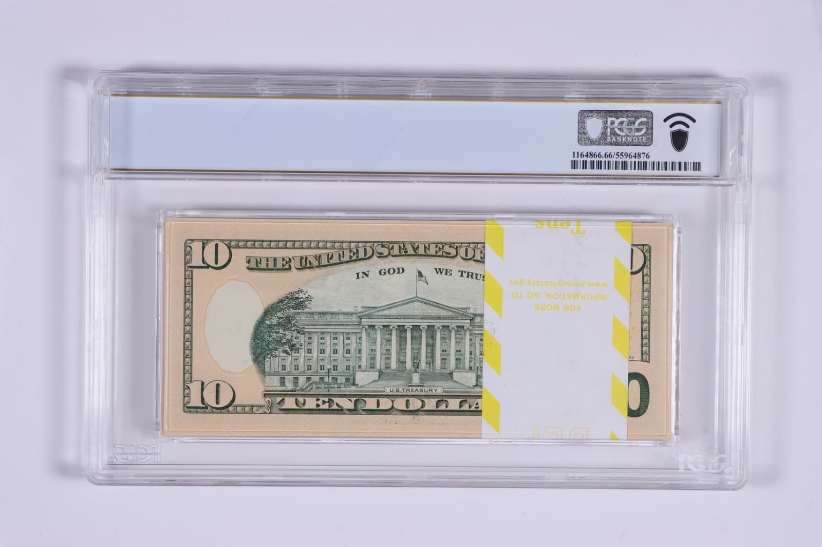 Full Star Pack of 100 X 2017A $10 Federal Reserve Note New York BEP GEM UNC view 2